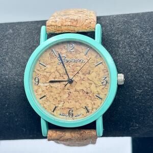 Turquoise Men's Cork Watch
